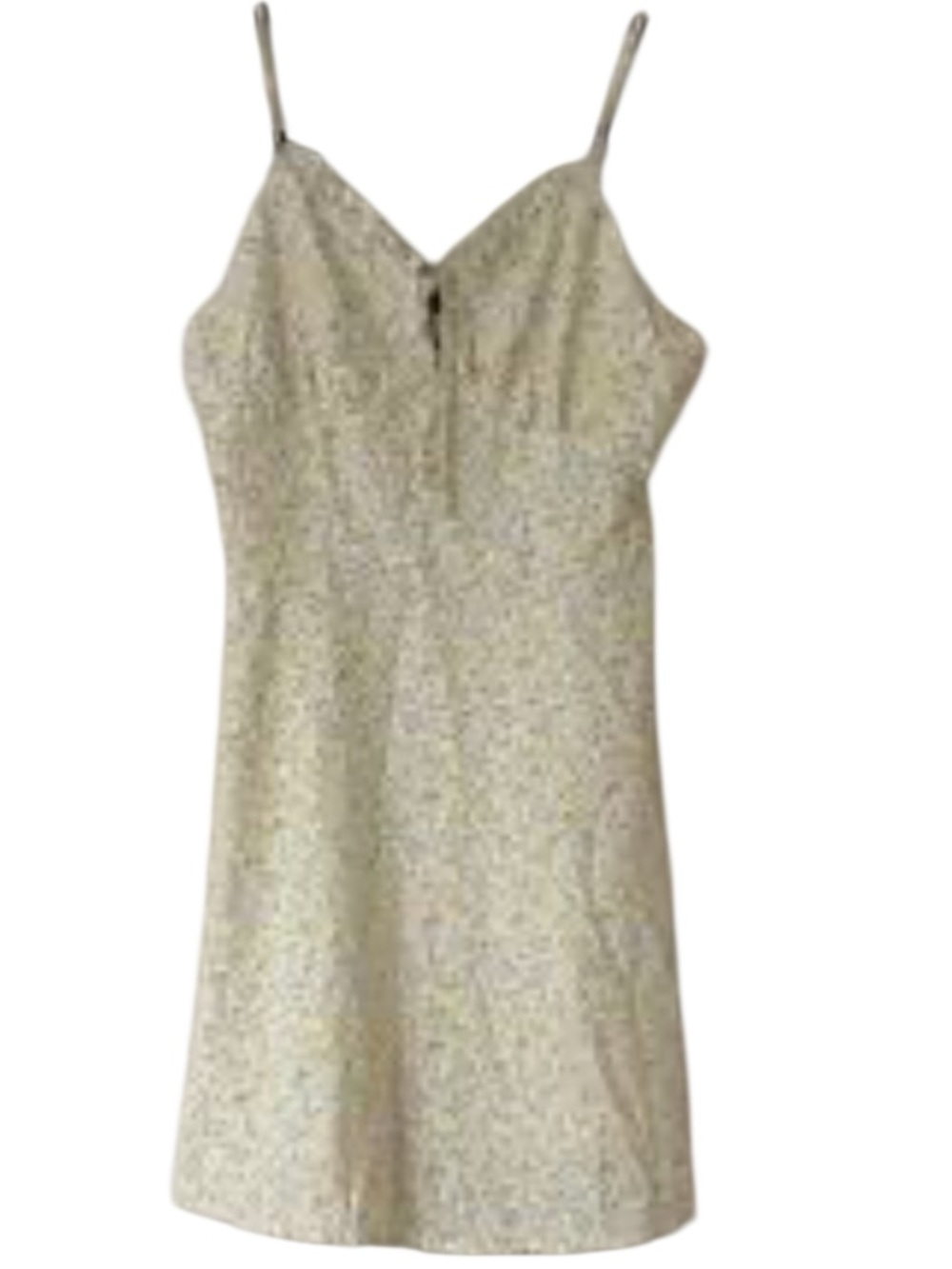 NWT Cider Yellow/White Floral Print Sun Dress. Size Large